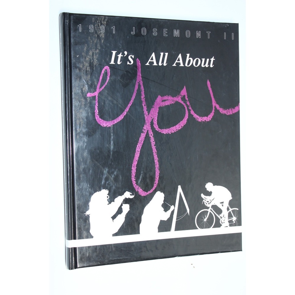 1991 St Joseph High School Yearbook Annual Fremont Ohio OH Josemont 91  Vol. 14